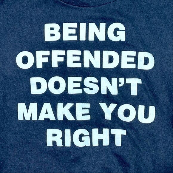 A**holes Live Forever Offended Drawstring Hoodie - Size Small - Picture 4 of 5